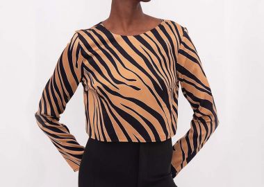 Mariam γυναικεία σατέν μπλούζα - SOU - 