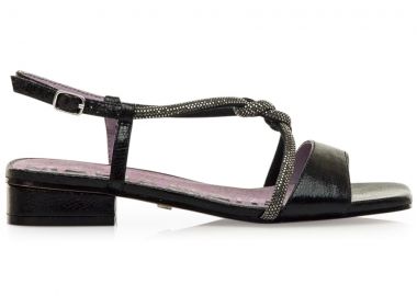 MariaMare μαύρο σανδάλι 68523 - MariaMare - 