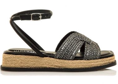 MariaMare μαύρο σανδάλι 68585 - MariaMare - 