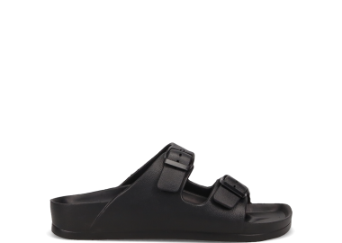 Μαύρη ανδρική σαγιονάρα - MIGATO - 