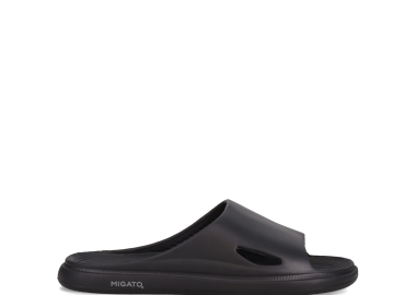 Μαύρη ανδρική σαγιονάρα slide - MIGATO - 