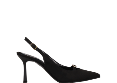 Μαύρη εξώφτερνη γόβα - MIGATO - 