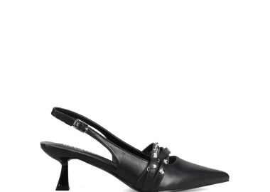 Μαύρη εξώφτερνη γόβα - MIGATO - 