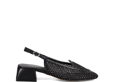 Μαύρη εξώφτερνη γόβα - MIGATO - 