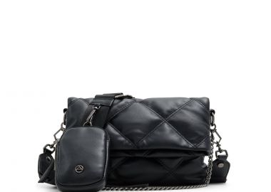Μαύρη καπιτονέ τσάντα ώμου BRILI - ALDO - 
