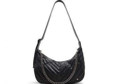 Μαύρη καπιτονέ τσάντα ώμου VICKIA - ALDO - 