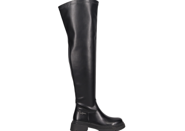 Μαύρη μπότα πάνω από το γόνατο - LOVE TO LOVE by GAI MATTIOLO - 