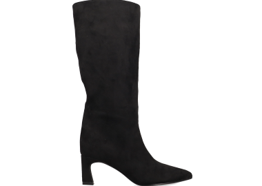 Μαύρη σουέντ μπότα - MIGATO - 