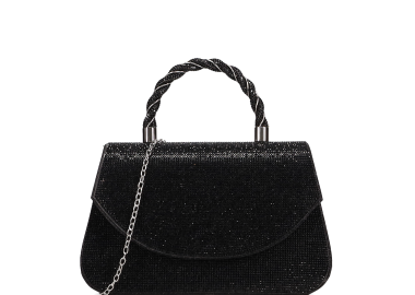 Μαύρη τσάντα χειρός - MIGATO - 