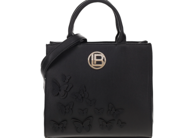 Μαύρη τσάντα χειρός - LAURA BIAGIOTTI - 