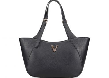 Μαύρη τσάντα ώμου - VENCI - 