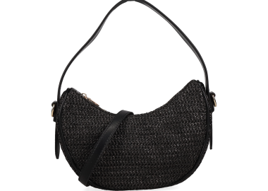 Μαύρη τσάντα ώμου - MIGATO - 
