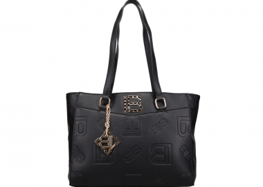 Μαύρη τσάντα ώμου - LAURA BIAGIOTTI - 