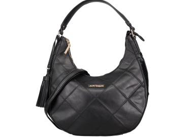 Μαύρη τσάντα ώμου - LAURA BIAGIOTTI - 