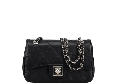 Μαύρη τσάντα ώμου - MIGATO - 