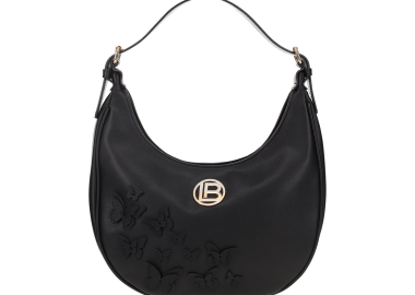 Μαύρη τσάντα ώμου - LAURA BIAGIOTTI - 