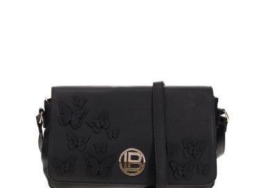 Μαύρη τσάντα ώμου - LAURA BIAGIOTTI - 