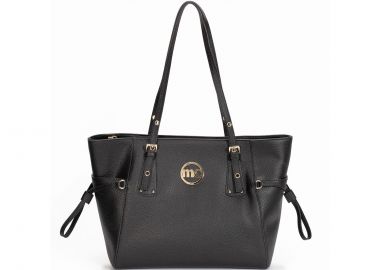 Μαύρη τσάντα ώμου - MARIE CLAIRE - 
