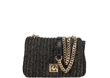 Μαύρη τσάντα ώμου - MIGATO - 