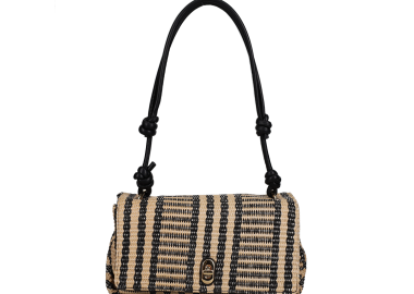 Μαύρη τσάντα ώμου - MIGATO - 