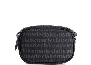 Μαύρη τσάντα ώμου χιαστί - MARIE CLAIRE - 