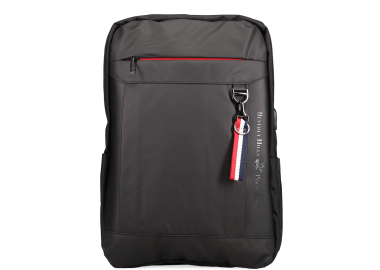 Μαύρο ανδρικό backpack - BEVERLY HILLS POLO CLUB - 