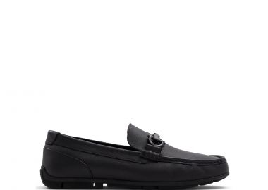Μαύρο ανδρικό δερμάτινο loafer ORLOVOFLEXX - ALDO - 