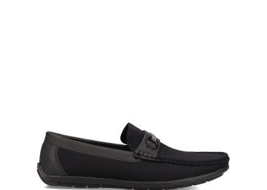 Μαύρο ανδρικό loafer - MIGATO - 