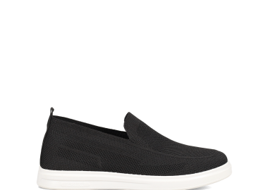 Μαύρο ανδρικό loafer - MIGATO - 