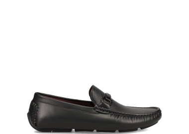 Μαύρο ανδρικό loafer - MIGATO - 