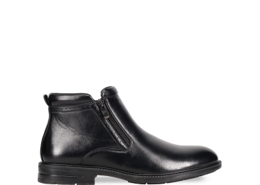 Μαύρο ανδρικό μποτάκι - MIGATO - 
