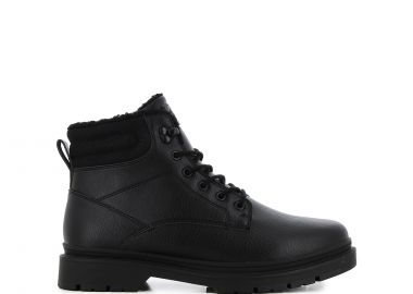 Μαύρο ανδρικό μποτάκι - SJ - 