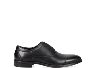 Μαύρο ανδρικό παπούτσι derby - MIGATO - 
