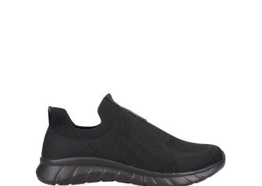 Μαύρο ανδρικό slip-on sneaker - JACK & JONES - 