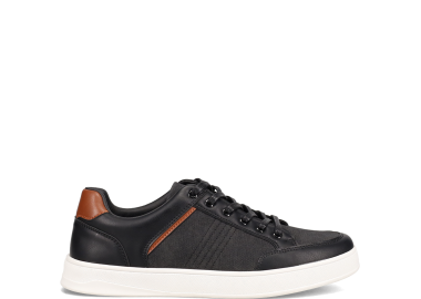 Μαύρο ανδρικό sneaker - MIGATO - 