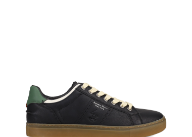 Μαύρο ανδρικό sneaker - BEVERLY HILLS POLO CLUB - 