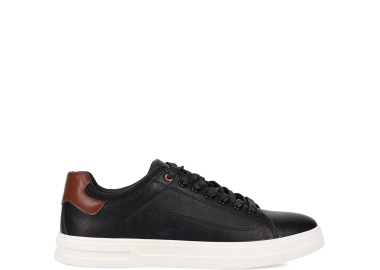 Μαύρο ανδρικό sneaker - MIGATO - 