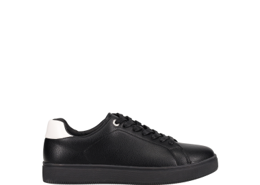 Μαύρο ανδρικό sneaker - MIGATO - 