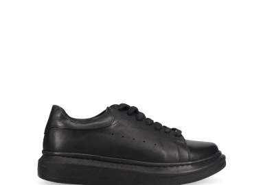 Μαύρο ανδρικό sneaker - MIGATO - 