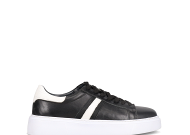 Μαύρο ανδρικό sneaker - MIGATO - 