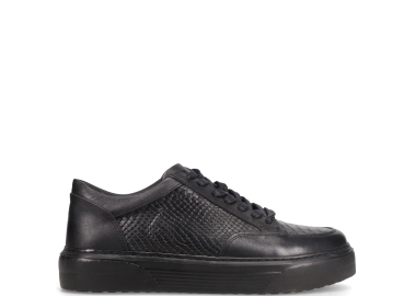 Μαύρο ανδρικό sneaker - MIGATO - 