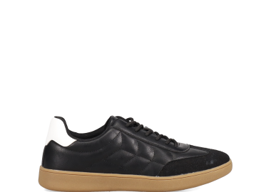 Μαύρο ανδρικό sneaker - MIGATO - 