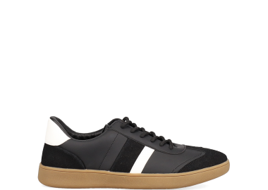 Μαύρο ανδρικό sneaker - MIGATO - 