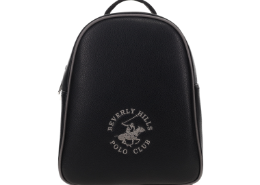 Μαύρο backpack - BEVERLY HILLS POLO CLUB - 