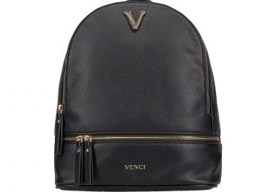 Μαύρο backpack - VENCI - 