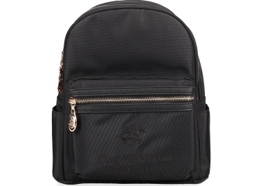 Μαύρο backpack - BEVERLY HILLS POLO CLUB - 