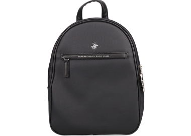 Μαύρο backpack - BEVERLY HILLS POLO CLUB - 