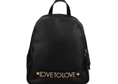 Μαύρο backpack - LOVE TO LOVE by GAI MATTIOLO - 