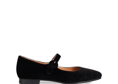 Μαύρο βελούδινο Mary Jane - MIGATO - 