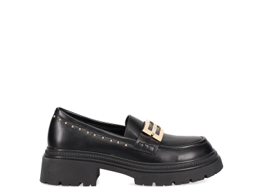 Μαύρο chunky loafer - LOVE TO LOVE by GAI MATTIOLO - 